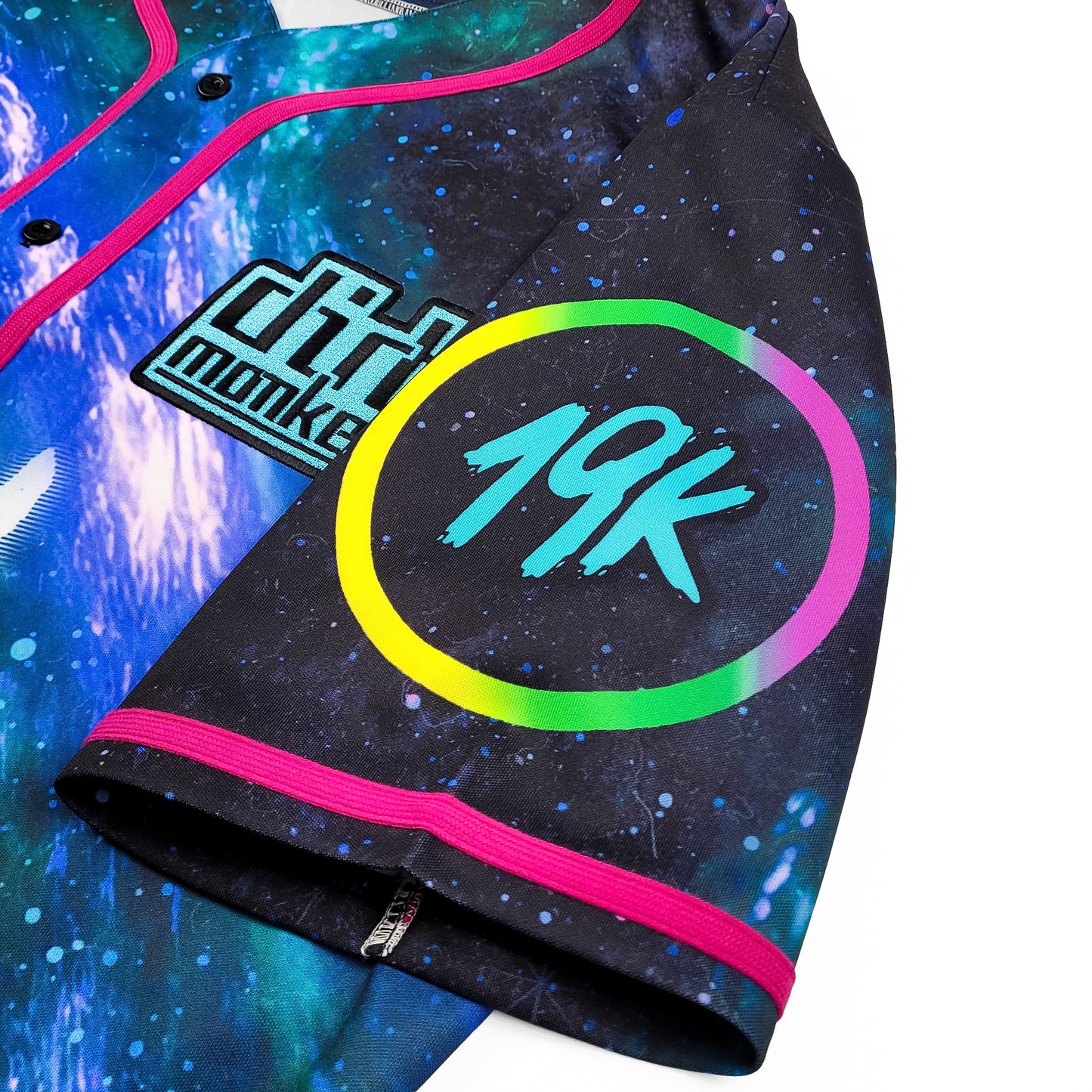 Dirt Monkey - Neon Void Baseball Jersey