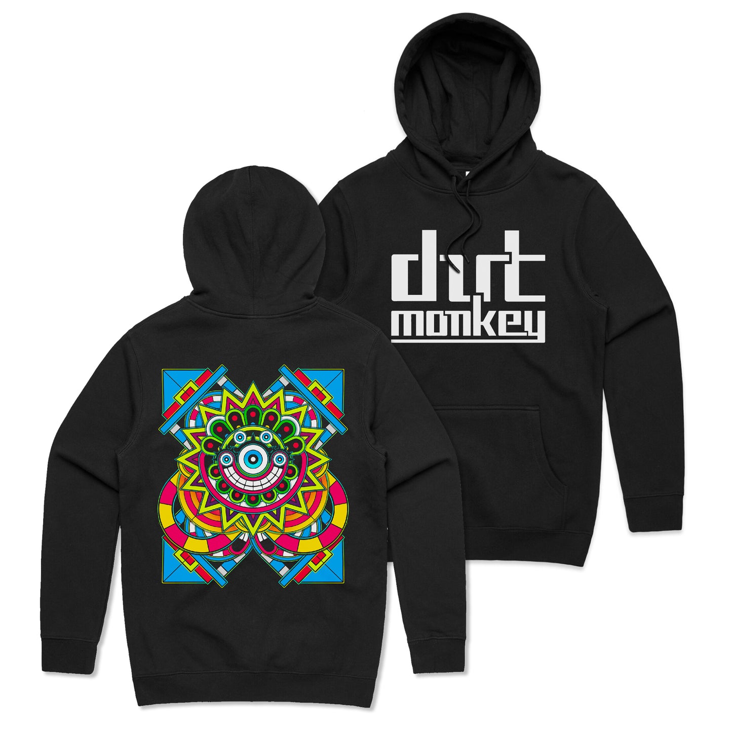Dirt Monkey - Full Circle Pullover Hoodie