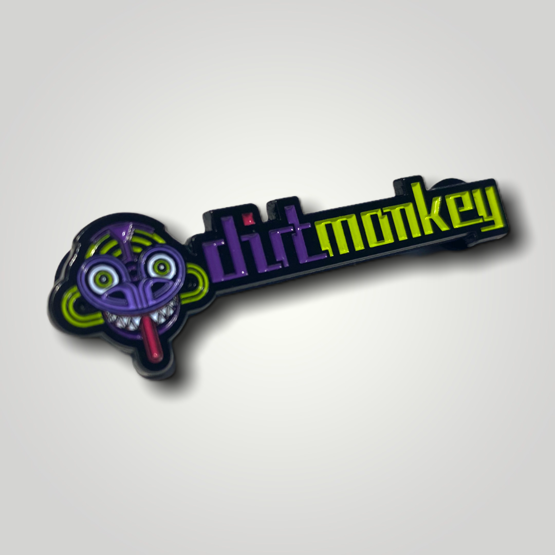 Dirt Monkey x Incedigris - Logo - Pin